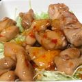 ひろ☆たん's cooksnap of when they made 簡単☆鶏のチリソース炒め.