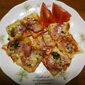 Match's cooksnap of when they made 高野豆腐で一口ピザ風おつまみ.