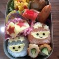 まみﾁｬﾝ08's cooksnap of when they made キキララ＊リトルツインスターズのキャラ弁.