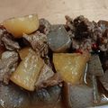 クック6ZTD8C☆'s cooksnap of when they made めんつゆで簡単♪牛すじ煮込み丼.