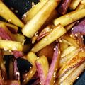 yushisama's cooksnap of when they made お弁当用さつまいもきんぴら.