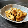 misatona's cooksnap of when they made 簡単☆ちくわの甘辛炒め.