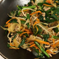 kyobobo's cooksnap of when they made ﾆﾗともやしの挽き肉炒め.