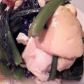 ひぃたん1229's cooksnap of when they made 春菊・豆腐・ベーコンの炒め物.