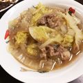 クックTSILSL☆'s cooksnap of when they made 芯から温まる♡豚コマ白菜のおかずスープ.