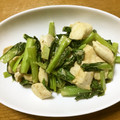 楽しく料理♪'s cooksnap of when they made 小松菜とささみのさっぱりごま和え.