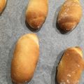 クックANLLO1☆'s cooksnap of when they made HBで簡単もっちり米粉入りロールパン.