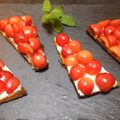 ハマセン's cooksnap of when they made さくらんぼ佐藤錦バターシュガートースト♡.