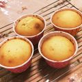 tegomii's cooksnap of when they made ✨カスタードINカップケーキ✨.