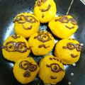 クック3TA6DL☆'s cooksnap of when they made ♡お月ミニオン団子♡.