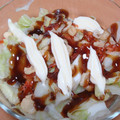 リ リ ィ's cooksnap of when they made 千切りｷｬﾍﾞﾂのお好み焼き風.