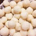 げたや2号's cooksnap of when they made 秋田出身がっこ家のきりたんぽ（だまこ餅）.