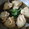 パパの手料理☆'s cooksnap of when they made お出しがジュワッ♪ふわふわ五目巾着.
