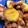chicappe's cooksnap of when they made 秋の味覚♪栗と鶏肉の味噌煮.