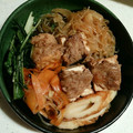 ゆいまど's cooksnap of when they made 肉巻き生揚げのスキ煮.
