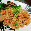 ゆいくん！'s cooksnap of when they made 炊飯器で簡単すぎすぎ！焼肉ピラフ.