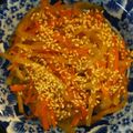 yukki−'s cooksnap of when they made ヤーコンとセロリのきんぴら.