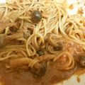 にゃんこ0403's cooksnap of when they made ツナとほうれん草のトマトクリームパスタ♪.