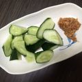 ともおの奥さん's cooksnap of when they made きゅうりにどうぞ☆うめ味噌.