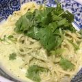 12312009's cooksnap of when they made パクチークリームパスタ.