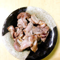 moon frog's cooksnap of when they made 砂肝の銀皮の牛タン風.