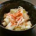 スタイリッシュママ's cooksnap of when they made 葱とカニカマの酢の物.
