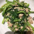 たなかno's cooksnap of when they made 春菊とツナのにんにくマヨネーズサラダ.