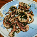 稲沢ゆり's cooksnap of when they made ✿簡単♫イカの青じそバター焼き✿.
