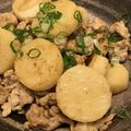takacoco7's cooksnap of when they made 山芋・きのこ・豚肉のバタぽん炒め✿.