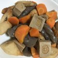 ちかりん（＾＾）'s cooksnap of when they made 簡単！こんにゃくと高野豆腐の煮物.
