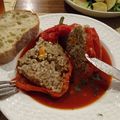 はるひまキッチン's cooksnap of when they made ⌘ パプリカの肉詰め ⌘ お米入り ⌘.