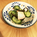 H☆K's cooksnap of when they made ＊簡単＊塩昆布と胡瓜と蒲鉾の酢の物＊.