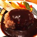 ☆はいびすかす☆'s cooksnap of when they made フライパンで簡単♥ジューシーハンバーグ.