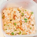 しほりんこん's cooksnap of when they made 天かす、桜海老、枝豆のおにぎり.