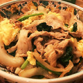 あおみ0104's cooksnap of when they made ☼豚バラとほうれん草の中華炒め.