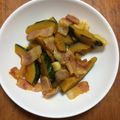 かなぺっちー's cooksnap of when they made かぼちゃとベーコンのガーリック炒め.