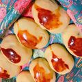 ゅんちゃ's cooksnap of when they made 秋の贅沢スイーツ！一粒栗入り「栗饅頭」.