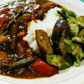 393toomoti's cooksnap of when they made 素材の旨み★野菜の素揚げカレー.