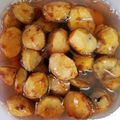 あゆまり34's cooksnap of when they made 栗の甘露煮→瓶詰め保存.