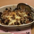 新米主婦みきすけ's cooksnap of when they made とろーりおいしい！ナスとひき肉のグラタン.