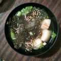 inLondon's cooksnap of when they made 簡単☆即席お吸い物.