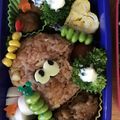 ミントみんと☆'s cooksnap of when they made スプラトゥーン キャラ弁.