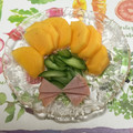 おはなすき's cooksnap of when they made 簡単♪切るだけ☆ちょうちょハムonサラダ.