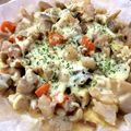 伊達こまち's cooksnap of when they made 筑前煮★簡単チーズ焼★レンジでリメイク♪.