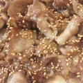 yurietti's cooksnap of when they made 簡単こってり こく旨 豚丼.