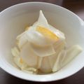 にゃん☆28's cooksnap of when they made ポリ袋で！ゆず茶で簡単カブのお漬物☆.