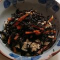 カミツレ＊＊＊'s cooksnap of when they made オクラと人参、ひじきの白和え.
