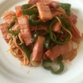 クックTMGG21☆'s cooksnap of when they made 男飯 簡単でコクのある具沢山のナポリタン.