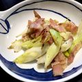 macky_'s cooksnap of when they made S&Bきざみパクチーで♪ベーコンネギ炒め.