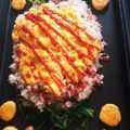 めこはる's cooksnap of when they made ～休日のお昼～ホットプレートでオムライス.